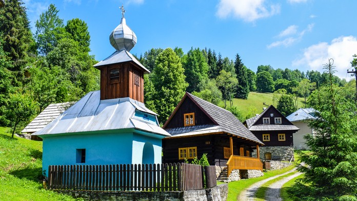 Kostolík, kde sa raz za rok koná omša 