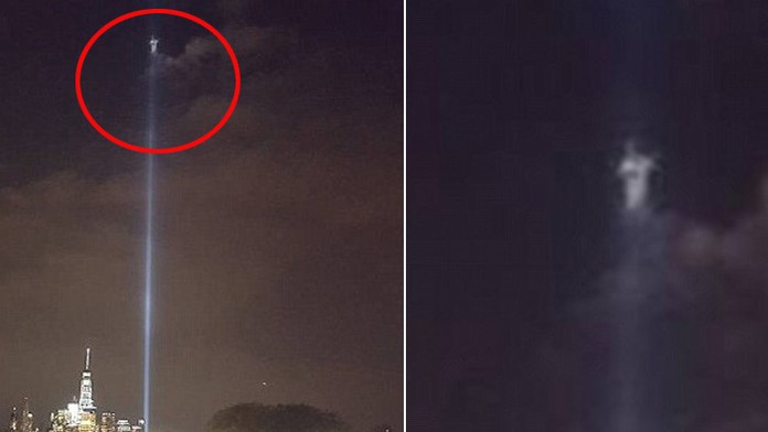 Fotograf tvrdí, že vo svetle na mieste Dvojičiek zachytil Ježiša