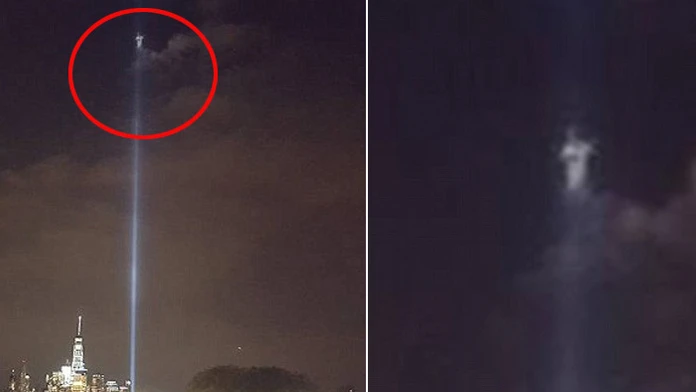 Fotograf tvrdí, že vo svetle na mieste Dvojičiek zachytil Ježiša