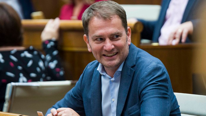 Predseda hnutia OĽaNO Igor Matovič.