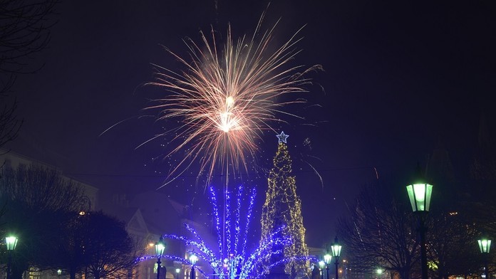 Silvester v Košiciach.
