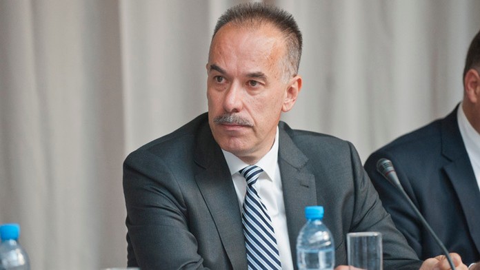 Prezident SZĽH Igor Nemeček na kongrese zväzu.