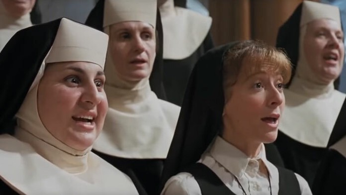 Scéna z filmu Sestra v akcii