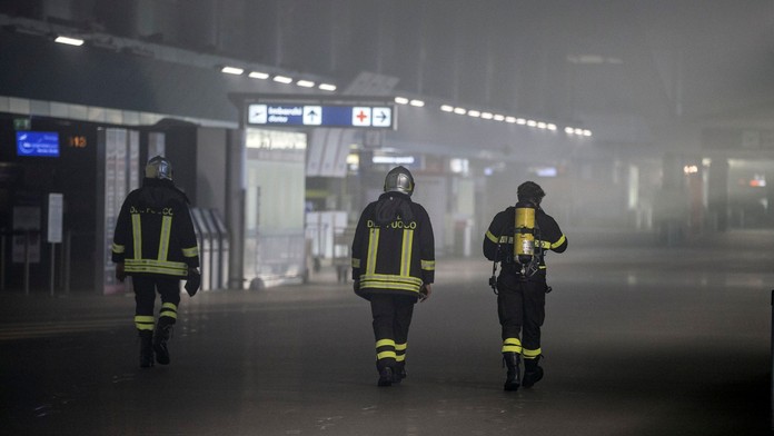 Letisko v Ríme zachvátil požiar