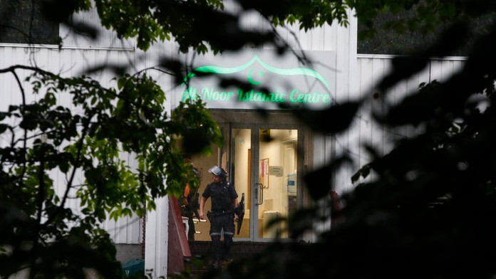 Pohľad na miesto výbuchu muničného skladu. (archív 2007)