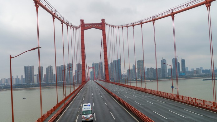 Z mesta Wu-chan je mesto duchov