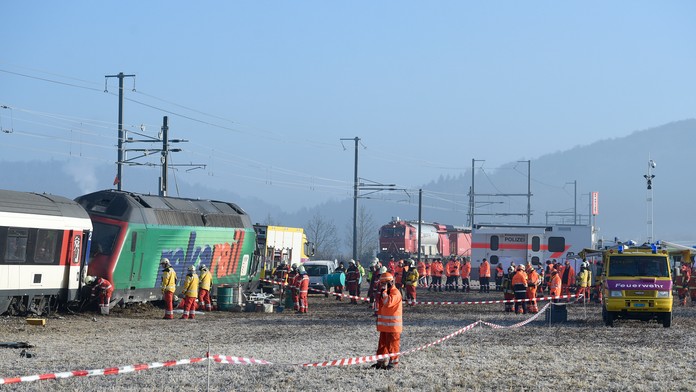 Nehoda vlakov neďaleko Zürichu