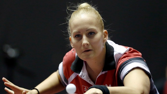 Stolná tenistka Barbora Balážová na archívnej snímke.