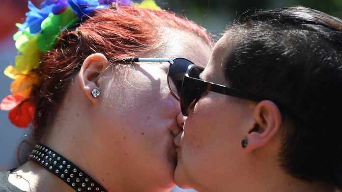 Na snímke účastníčky podujatia Festival Dúhový PRIDE Bratislava 2018.