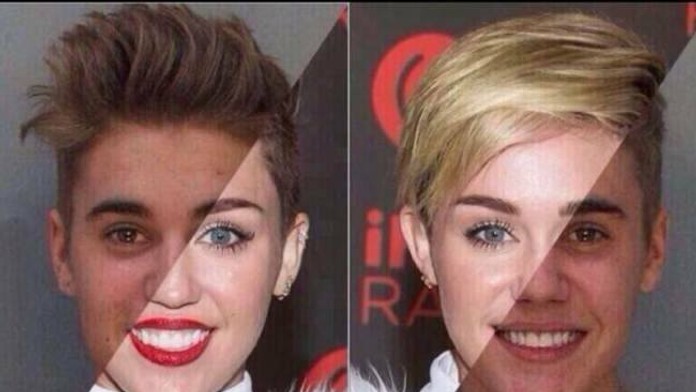 Mix Miley Cyrus a Justina Biebera