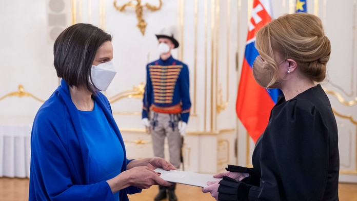 Mária Kolíková a Zuzana Čaputová.