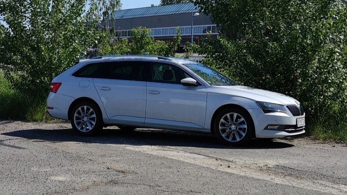 Auto z autobazára, ktoré sa pokazilo na štvrý deň. (archív majiteľky Martiny Pucherovej).