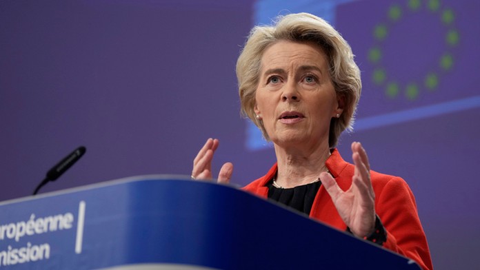 Predsedníčka Európskej komisie (EK) Ursula von der Leyenová.
