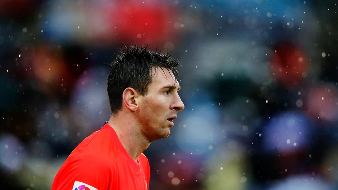 Hráč Barcelony Lionel Messi