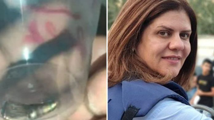 Guľka, ktorá zabila reportérku Šírín abú Aklaovú