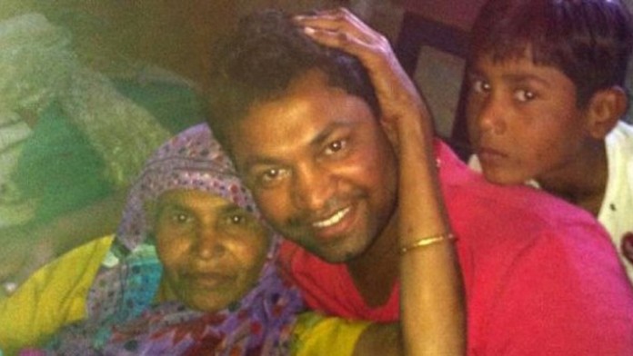 Saroo s biologickou mamou