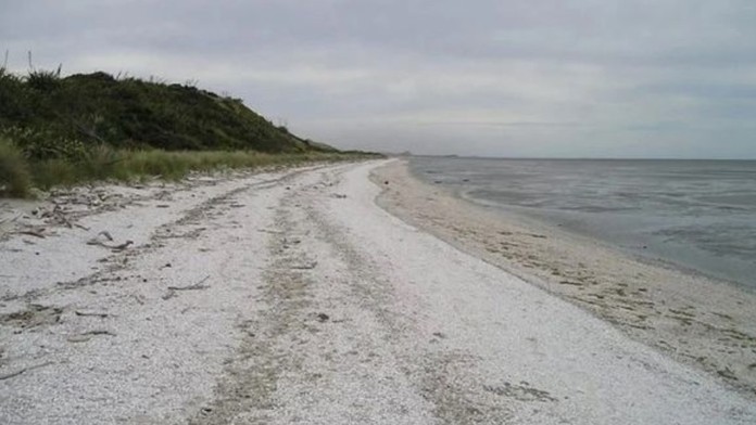 Opustený výbežok v provincii Šan-tung.