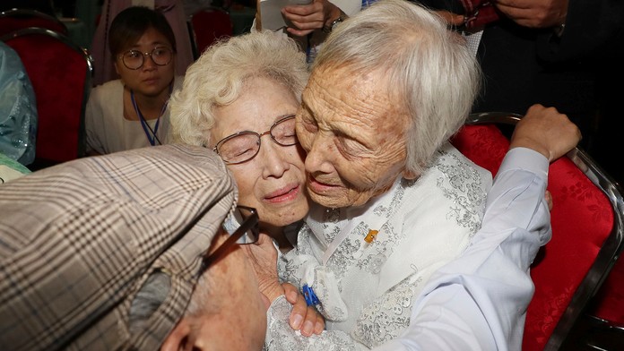 Stretli sa rodiny z Južnej a Severnej Kórey