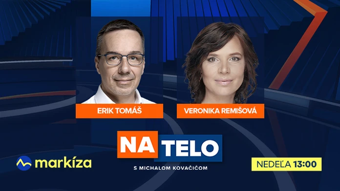 Hosťami relácie Na telo budú túto nedeľu Erik Tomáš a Veronika Remišová