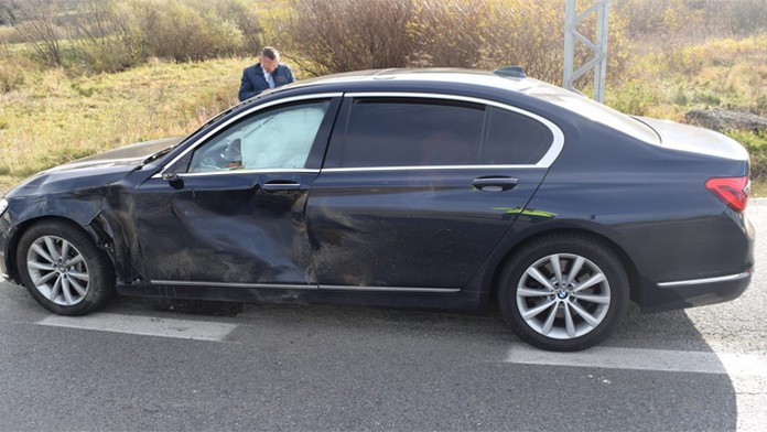 Premiér Pellegrini mal nehodu