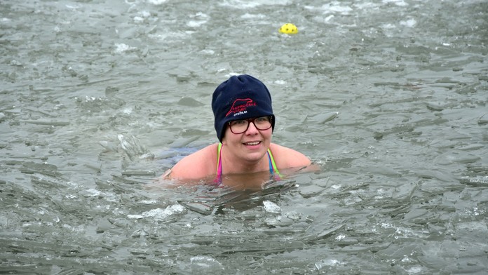 Otužilci v Zemplínskej šírave.