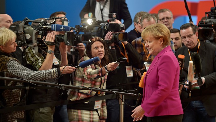 Nemecká kancelárka Angela Merkelová.