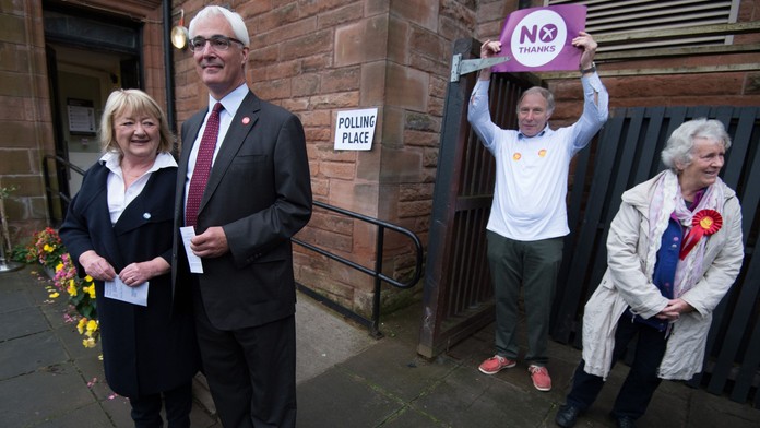 Skotske NIE referendu.