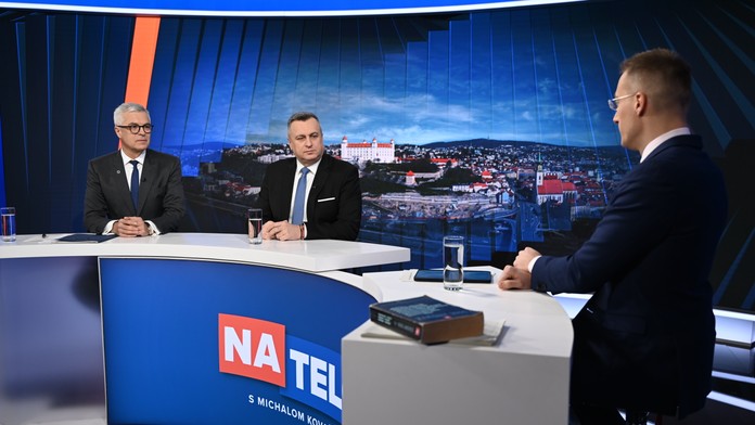 Prvý prezidentský duel Danko vs. Korčok v relácii Na telo si zaplo až 655-tisíc divákov