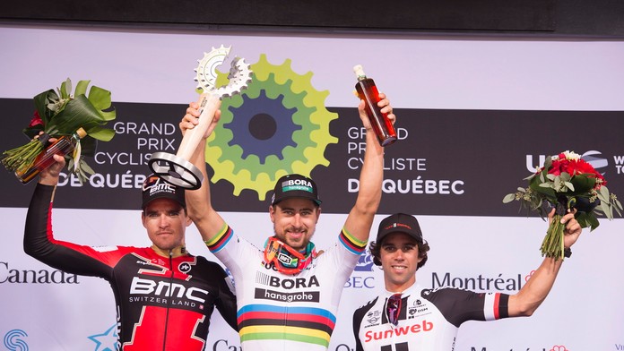 Peter Sagan dosiahol v kanadksom Quebecu 100. víťazstvo v kariére.