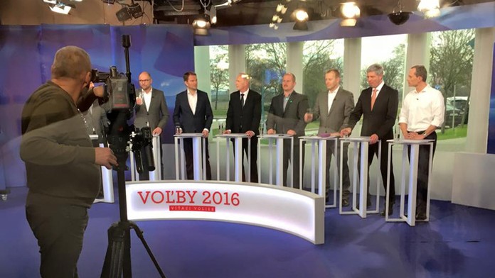 Diskusná relácia v TV Markíza s lídrami parlamentných strán.