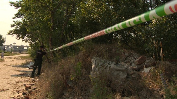 Miesto, kde sa našlo rozštvrtené telo  