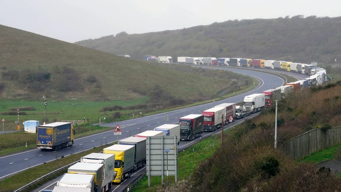 Prístavné mesto Dover.