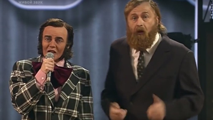 Banjo Band Ivana Mládka v ruskej verii šou Tvoja tvár znie povedome