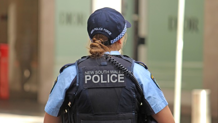 Polícia v Sydney - ilustračná snímka