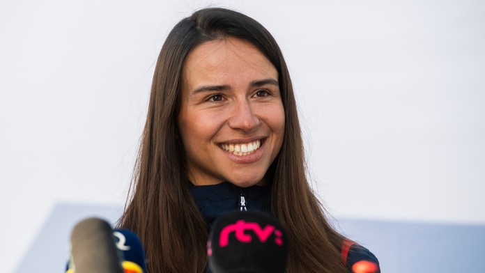 Snoubordistka Klaudia Medlová..jpg