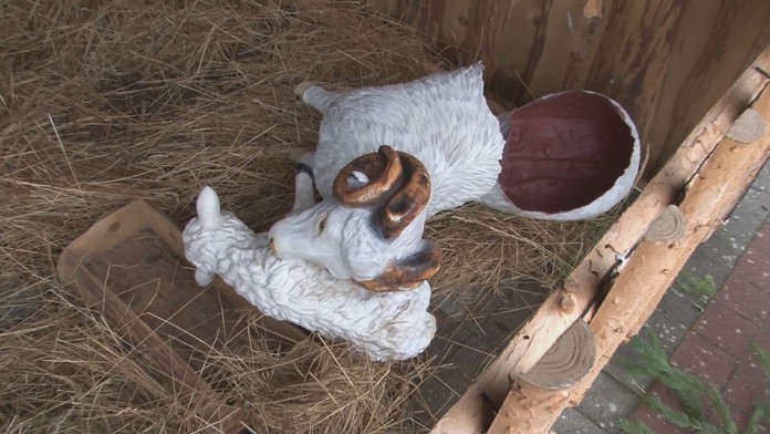 Vandali zničili zvieratá v Betleheme v Giraltovciach