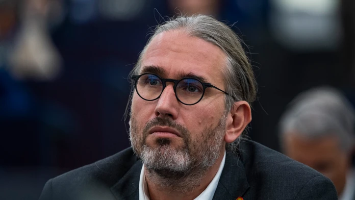 Na snímke europoslanec Martin Hojsík.