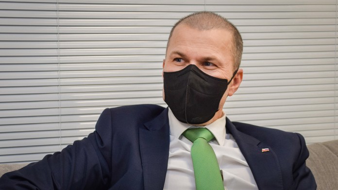 Štefan Hamran a Peter Kovařík pred vysielaním.