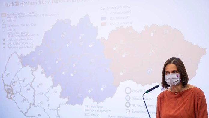 Ministerka spravodlivosti Mária Kolíková.