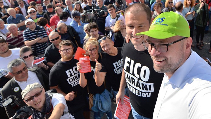 Richard Sulík a Igor Matovič