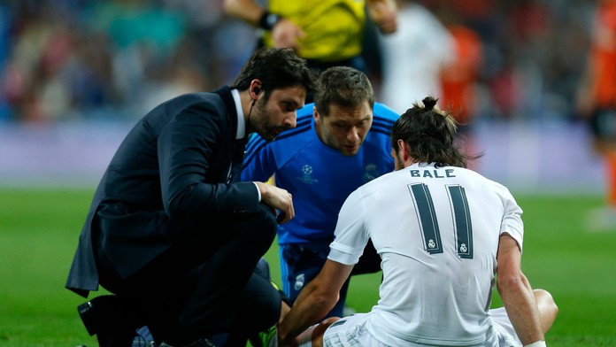 Zranený futbalista Realu Madrid Gareth Bale