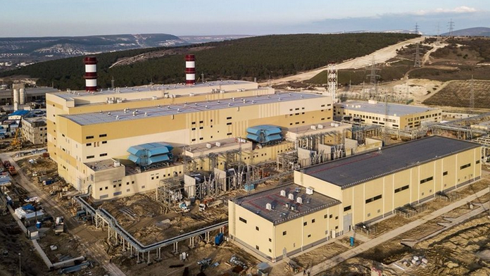 Proruská administratíva na Kryme tvrdí, že dron zasiahol tepelnú elektráreň