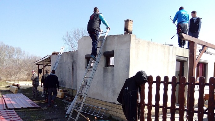 Dom, ktorý zdevastoval požiar