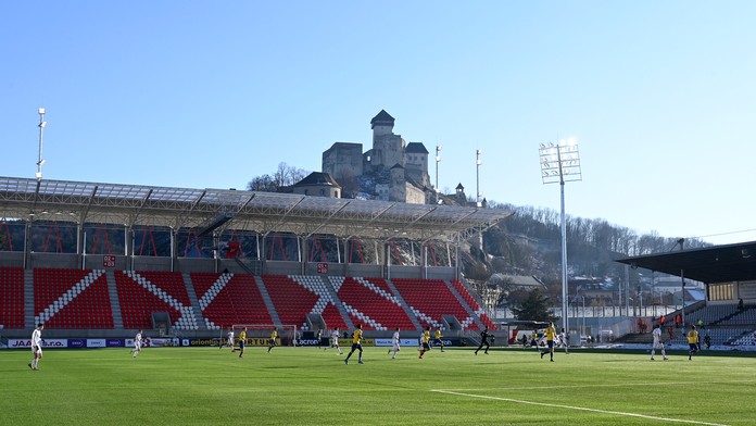 Štadión v Trenčíne.