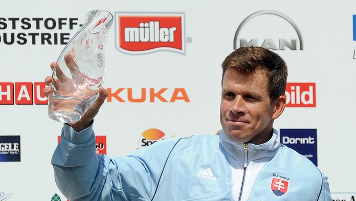 Slovenský singlista Michal Martikán sa stal celkovým víťazom Svetového pohára slalomárov na divokej vode 2014. 