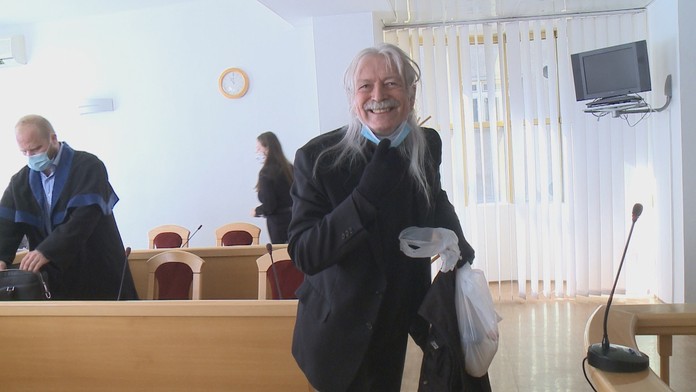 Rudolf Vaský na súde.