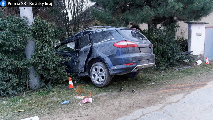 Nehoda v Moldave nad Bodvou.