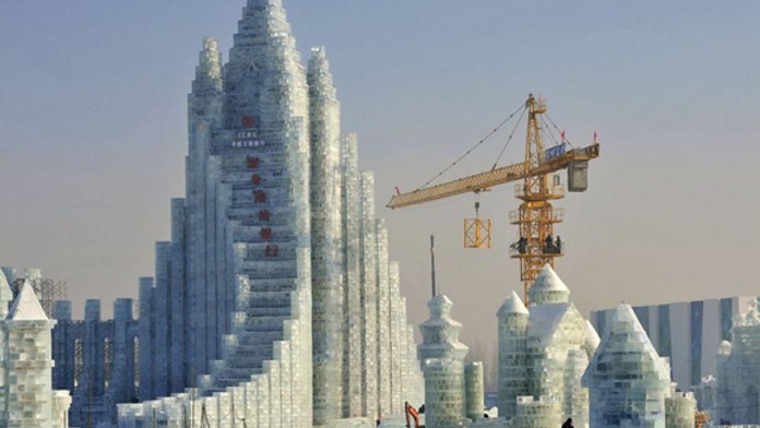 Ľadový palác v Číne