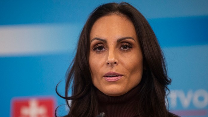 Ministerka zdravotníctva Zuzana Dolinková