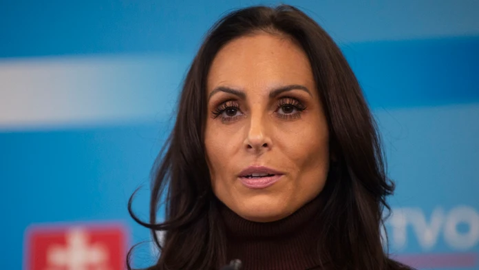 Ministerka zdravotníctva Zuzana Dolinková
